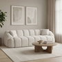 Atelier Del Sofa Octavio - Sofá de 4 Plazas Blanco